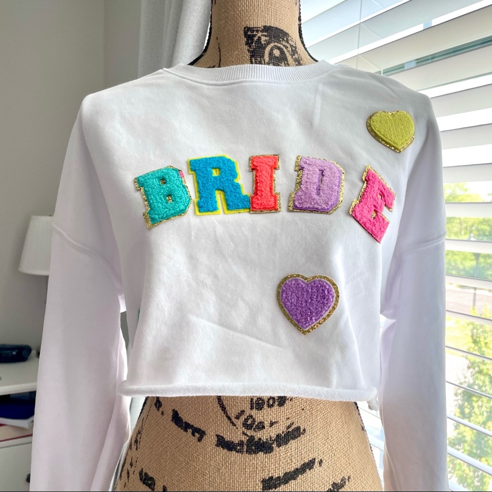 Bride Crop Sweater